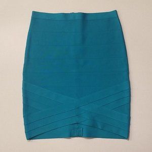 bebe High Waisted Bandage Skirt